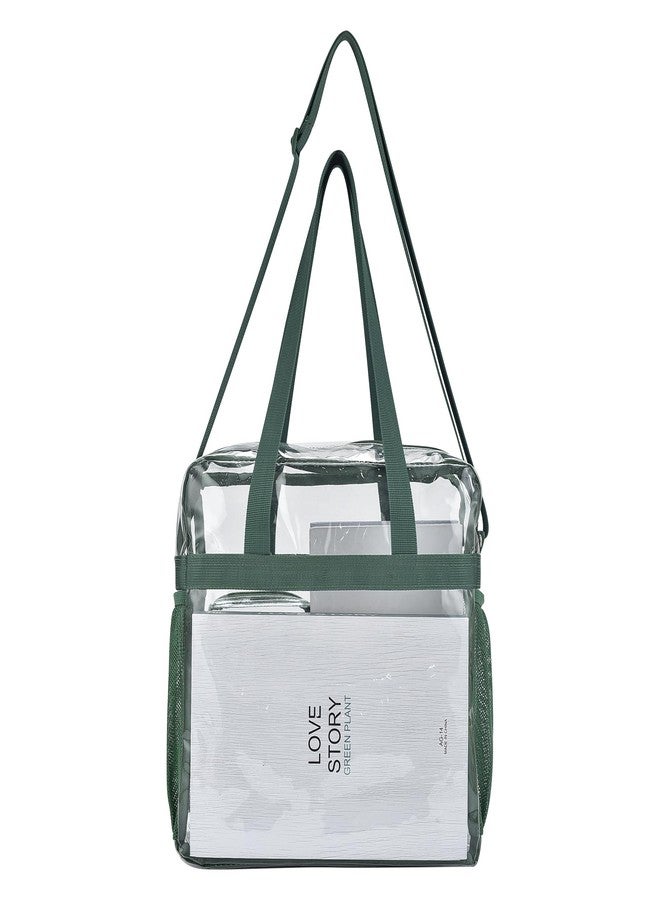 Oraben Clear Bag for Stadium Events 12x6x12 Clear Tote Bag for Women Transparent Lunch Bag for Work Sports Concert - Image 3